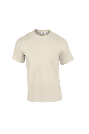 Gildan Mens Ultra Cotton T-Shirt - Natural