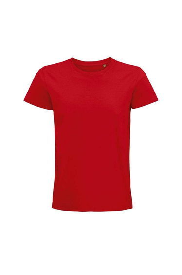 SOLS Unisex Adult Pioneer Organic T-Shirt - Red