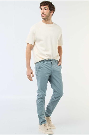 Slim-fit chinos BLUE