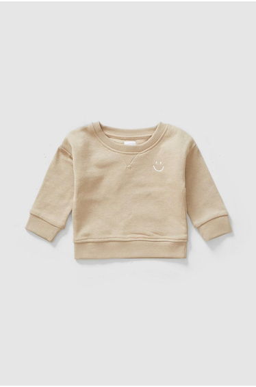 Younger Plain Co-ord Sweat Set - natural