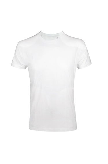 SOLS Mens Imperial Slim Fit Short Sleeve T-Shirt - White