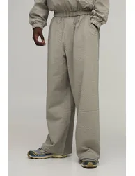 Extreme Parachute Check NylonTrouser - brown - 1