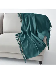 غطاء سرير قطن بشراشيب - 2