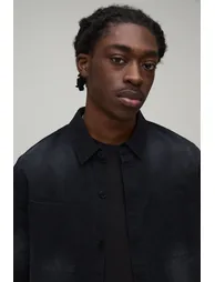 قميص كارغو بجيوب - أسود - 2