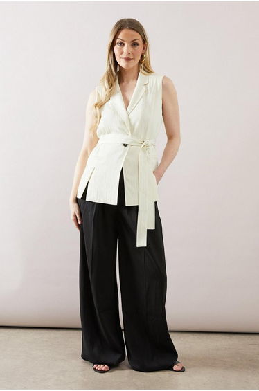 Belted Utility Waistcoat