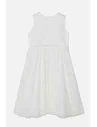 Tulle Skirt Bow Back Flowergirl Dress