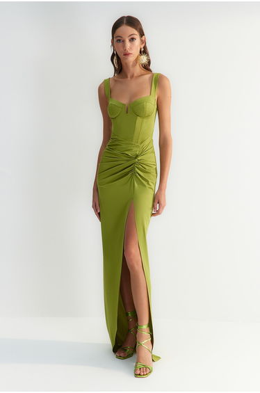 Evening & Prom Dress - Green - Shift