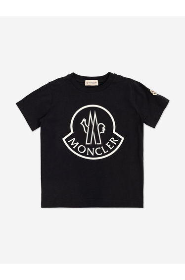Boys Logo T-Shirt in Navy