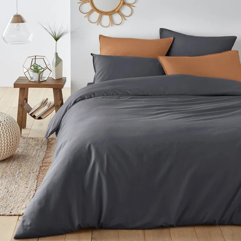 Scenario Plain Washed Cotton Flat Sheet - 1