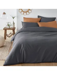 Scenario Plain Washed Cotton Flat Sheet - 1