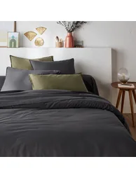 Scenario Plain Washed Cotton Flat Sheet - 2