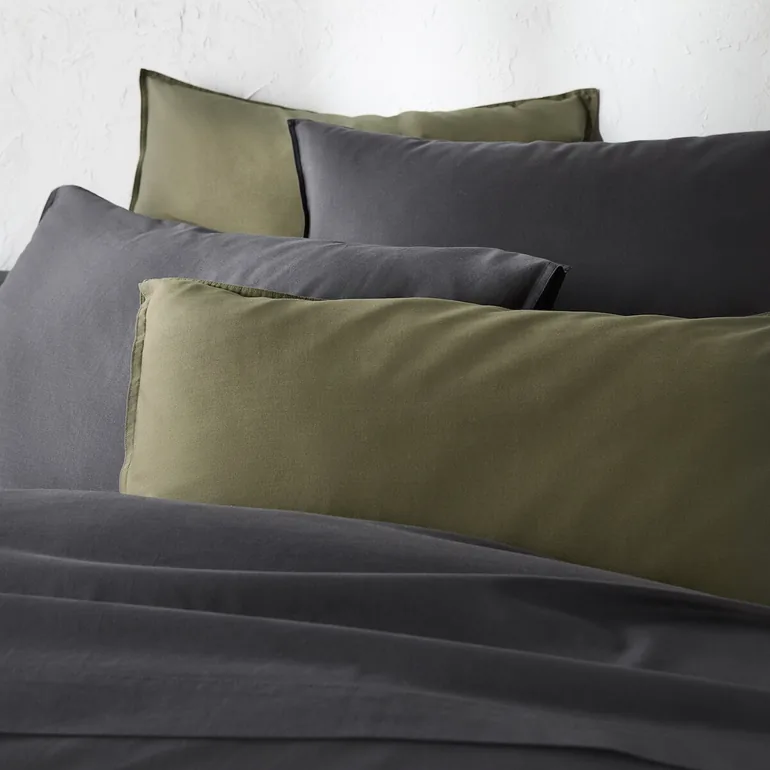 Scenario Plain Washed Cotton Flat Sheet - 3