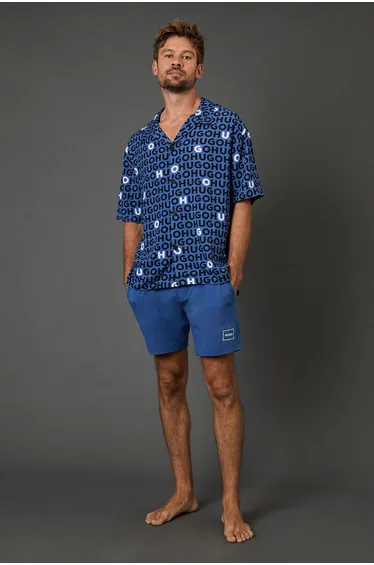 Abas Swim Logo Swimshort Grey