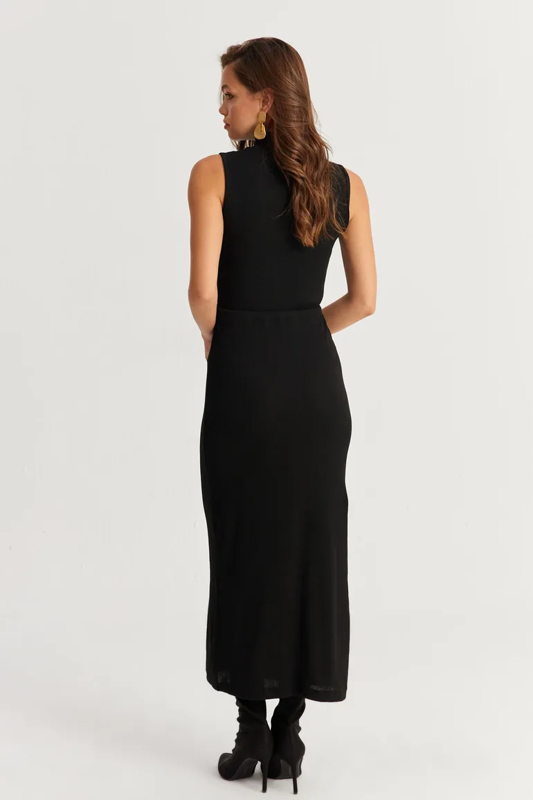 Women's Black Camisole Maxi Dress Cool & Sexy : Day Dresses : VogaCloset  Iraq