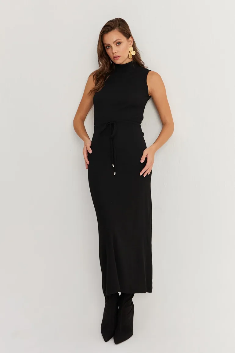 Women's Black Camisole Maxi Dress Cool & Sexy : Day Dresses : VogaCloset  Iraq