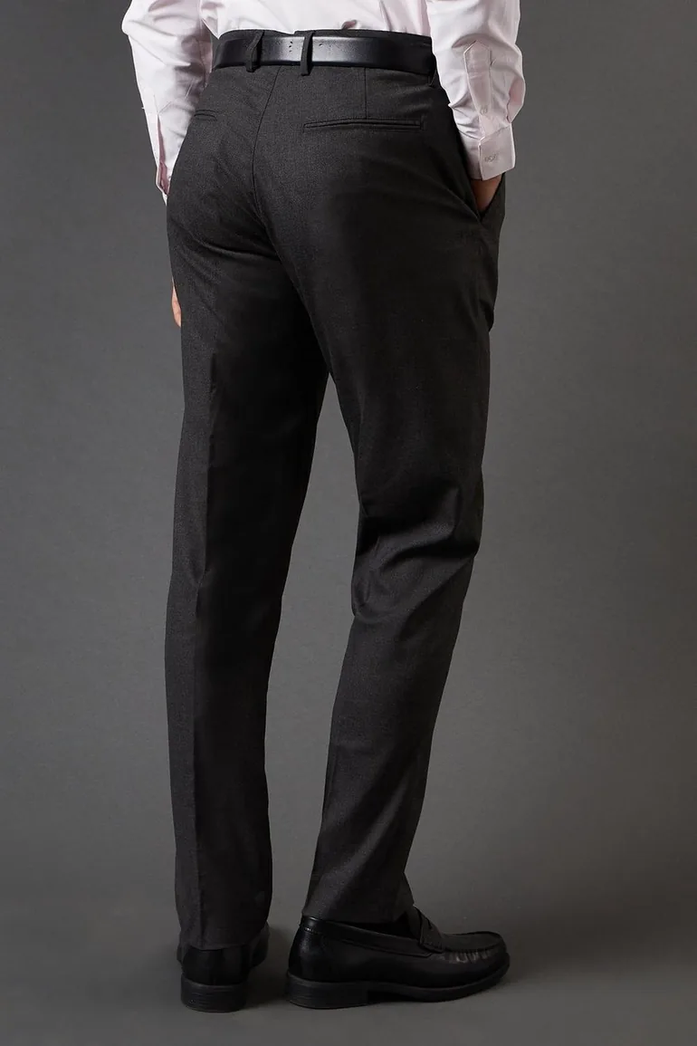 Slim Fit Smart Trouser - 3
