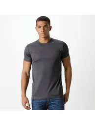 Kustom Kit Mens Cooltex Plus Wicking T-Shirt - Graphite - 1