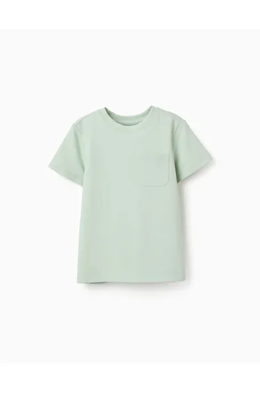 Ss Shirt Pique, Light Green