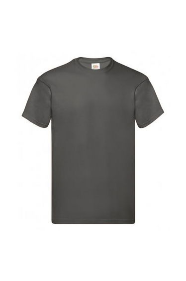 Fruit Of The Loom Mens Original Short Sleeve T-Shirt - Light Graphite