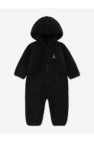 Jordan Baby Mountainside Boucle Coverall in Black
