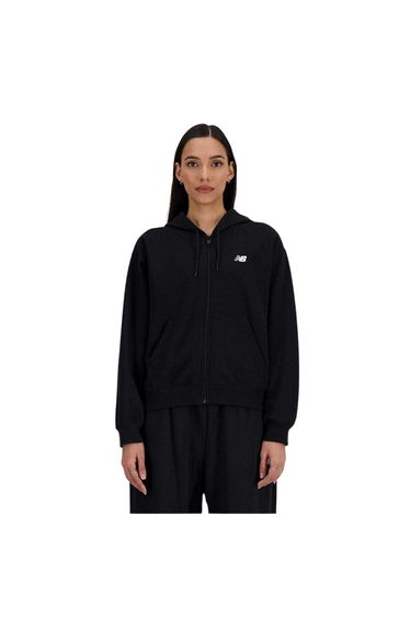 New Balance Womens/Ladies Full Zip Hoodie - Black
