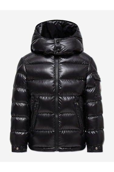 Kids Down Padded Maya Jacket in Black