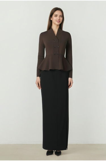 Peplum Elegance Cardigen