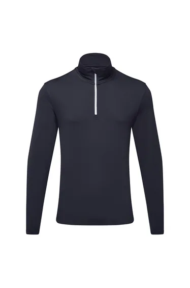 TriDri Mens Athletic Top - French Navy/White