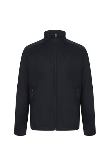 Finden & Hales Childrens/Kids Boys Knitted Tracksuit Top - Navy/Navy