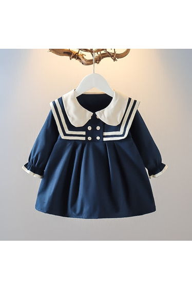 Baby Toddler Preppy Style Sweet Dress