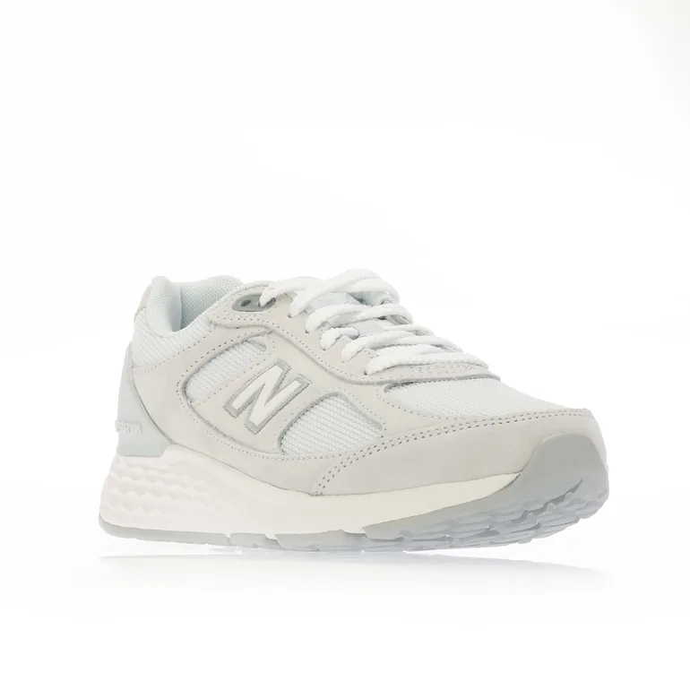 Women's New Balance Fresh Foam 1880 Walking Shoes B Width in White - 1