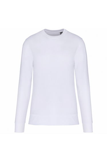 Kariban Childrens/Kids Eco Friendly Crew Neck Sweatshirt - White