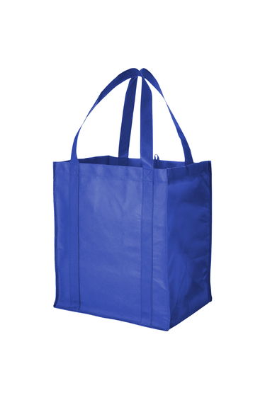 Bullet Liberty Non Woven Grocery Tote - Royal Blue