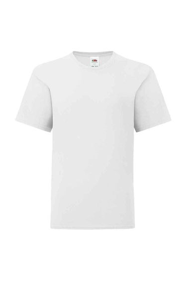 Fruit of the Loom Childrens/Kids Iconic T-Shirt - White