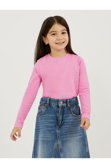 Solid Round Neck T-Shirt