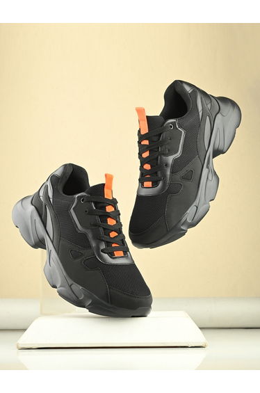 Chunky Sole Lace Up Sneakers