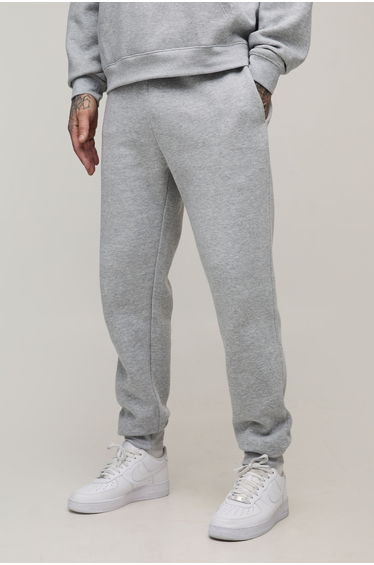 Tall Basic Regular Fit Joggers - grey marl