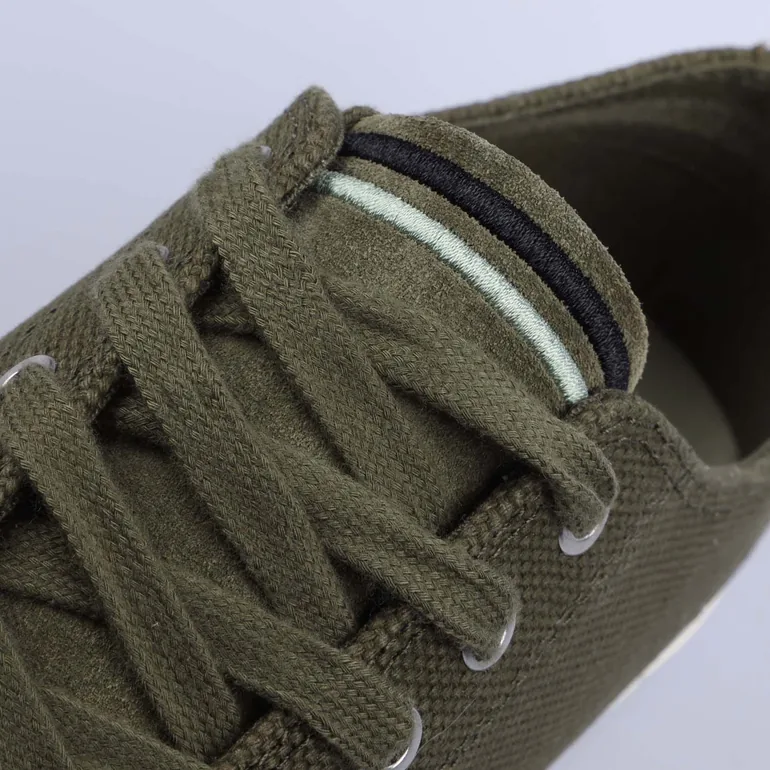 حذاء رياضة رجالي بأكمام قصيرة لون أخضر - 5