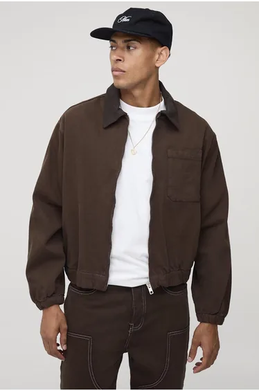 جاكيت بوهو مان بني