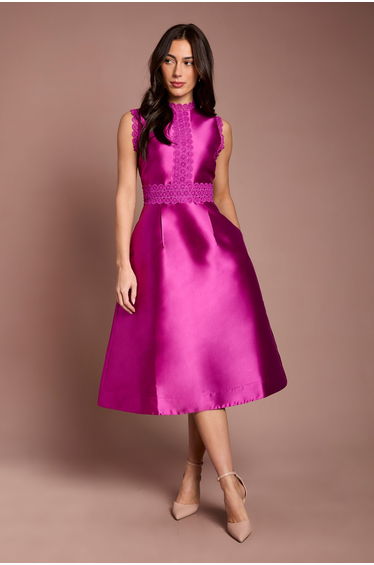 Twill Lace Dress