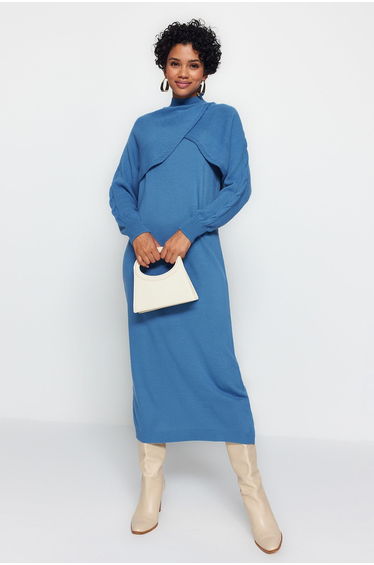 Two-Piece Set - Blue - Fitted