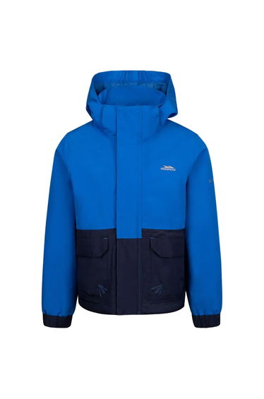 Trespass Boys Zeppe TP50 Waterproof Jacket - Blue