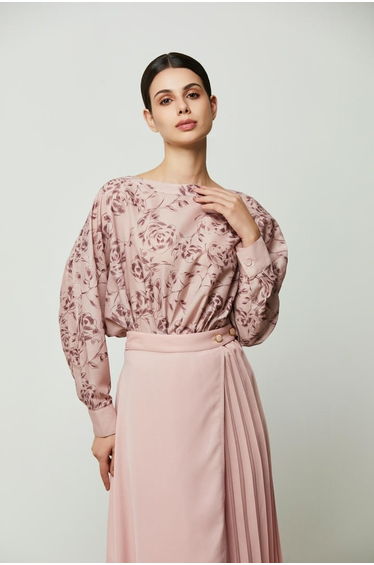 Rose Mist Bloom Top