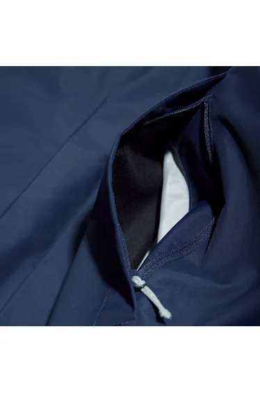 جاكيت بيرغوس قطن أزرق