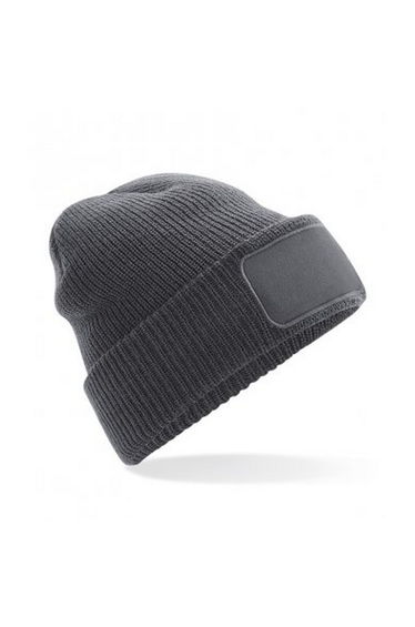 Beechfield Adults Thinsulate Printers Beanie - Graphite Grey
