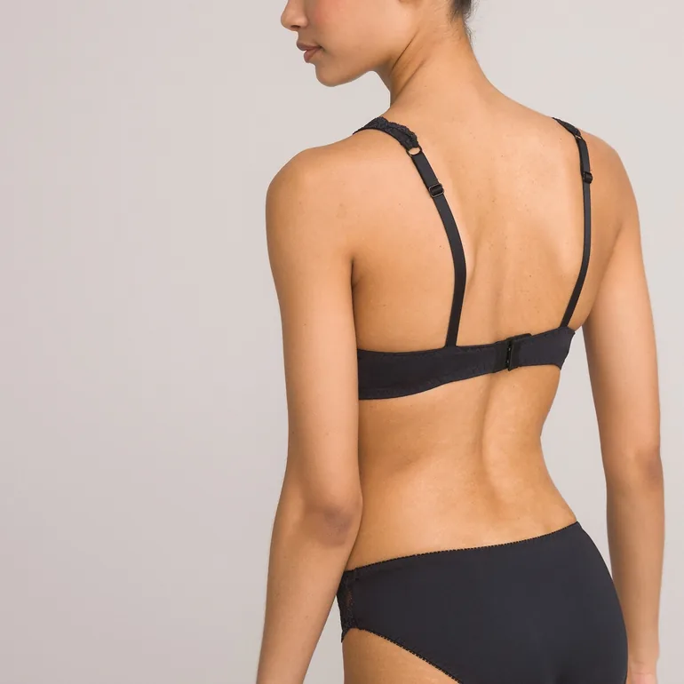 Deça Underwired Padded Push-Up Bra in Floral Lace - 7