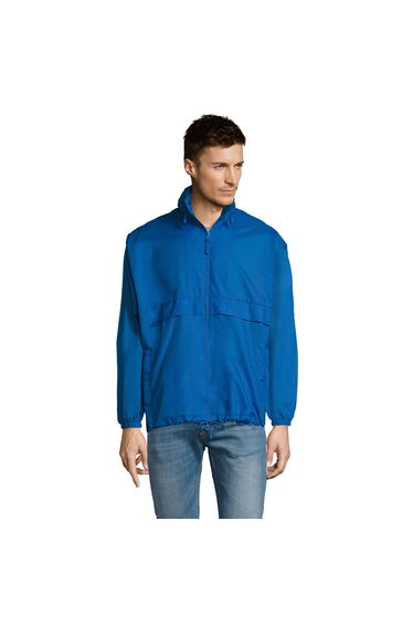 SOLS Surf Windbreaker Lightweight Jacket - Royal Blue