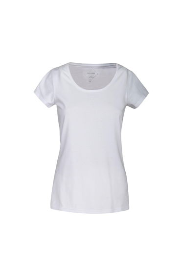 James Harvest Womens/Ladies Twoville T-Shirt - White