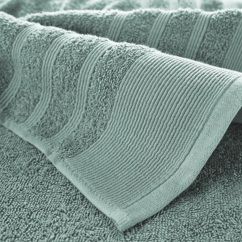 منشفة قطن أزرق عدد 2 - 1