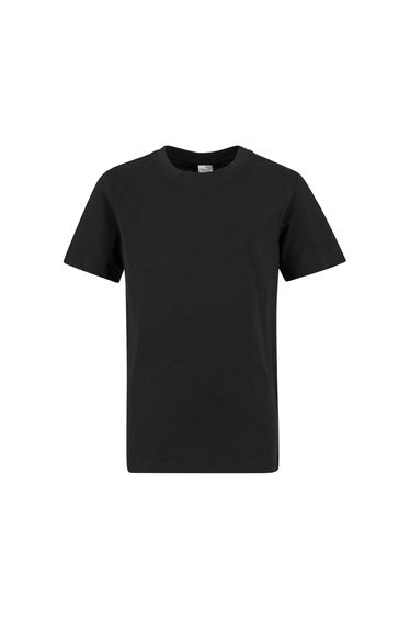 New Morning Studios Childrens/Kids Basic Regular T-Shirt - Black